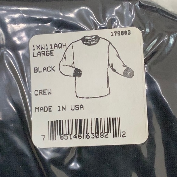 XGO BASELAYER MONTANA WOOL 1.0 L/S CREW - Black - Picture 7 of 8